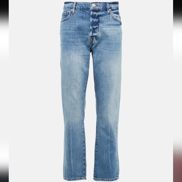 $314 Frame Le Slouch mid-rise straight jeans Size - Picture 2 of 12